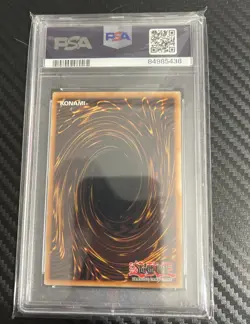 YU-GI-OH 2023 TN23 DARK MAGICIAN QUARTER CENTURY RARE #EN001 PSA 9 - Image 4