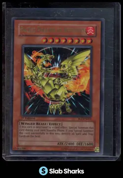 2005 YU-GI-OH! FLAMING ETERNITY SACRED PHOENIX OF NEPHTHYS ULT RARE 1ST EDITION - Image 1