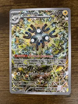 Magneton Scarlet & Violet Promo Card Holo 159 Special Illustration Pokemon TCG - Image 2