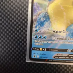 Blastoise V SWSH101 Pokemon TCG Card Sword & Shield Black Star Promo - Image 4