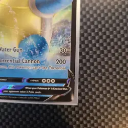 Blastoise V SWSH101 Pokemon TCG Card Sword & Shield Black Star Promo - Image 5