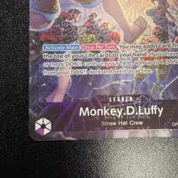 Monkey.D.Luffy (PSA Magazine) OP05-060 One Piece Promotion Cards Foil JY - Image 5