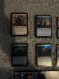 Magic MtG Aetherdrift 190 Card Lot- Rare Mythic Foil Full Extended Art Collector - Image 2