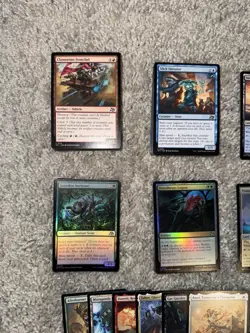 Magic MtG Aetherdrift 190 Card Lot- Rare Mythic Foil Full Extended Art Collector - Image 3
