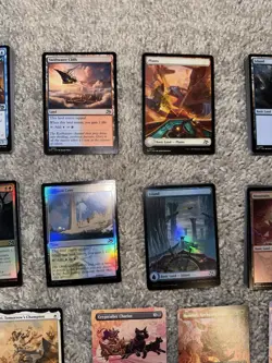 Magic MtG Aetherdrift 190 Card Lot- Rare Mythic Foil Full Extended Art Collector - Image 4