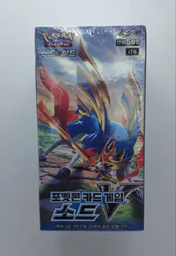 Pokemon Card Sword & Shield Sword V Booster Box s1W - Korean Ver. Pokemon - Image 3
