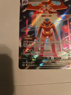Pokemon TCG Deoxys VMAX GG45/GG70 Ultra Rare Card Crown Zenith Galarian Gallery - Image 3
