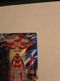 Pokemon TCG Deoxys VMAX GG45/GG70 Ultra Rare Card Crown Zenith Galarian Gallery - Image 5