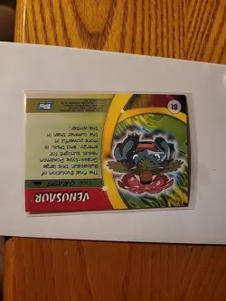 2004 topps Pokemon Advanced Challenge Non Foil Card #81 Venusaur - Image 4