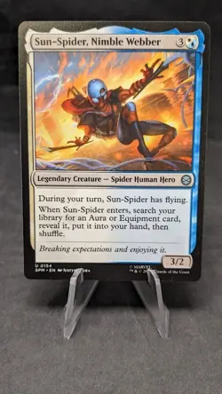 9-Card Set - MTG Magic the Gathering - Marvel's Spider-Man - ALL CRIMPED - Image 4