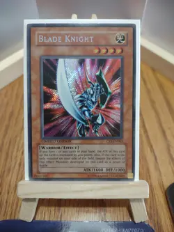 Yu-Gi-Oh Card Blade Knight Holo Limited Edition Collector's Tins CT1-EN002 TCG. - Image 1