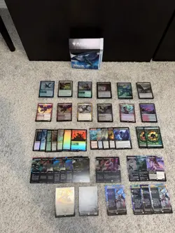 163x Lot Cards- Tarkir Dragonstorm Collector Box Foil Rare Mythic Borderless Mtg - Image 1