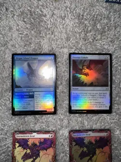 163x Lot Cards- Tarkir Dragonstorm Collector Box Foil Rare Mythic Borderless Mtg - Image 2