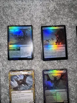 163x Lot Cards- Tarkir Dragonstorm Collector Box Foil Rare Mythic Borderless Mtg - Image 3