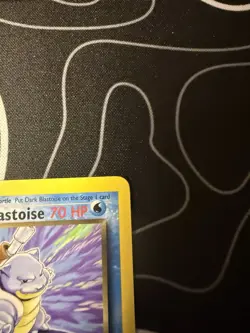 2000 Classic - Team Rocket Dark Blastoise #20 Non Holo Rare Pokemon Card - Image 2