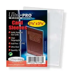 Ultra Pro 100 Pcs Soft Card Sleeves, 2 5/8 x 3 5/8-Inches - Image 2
