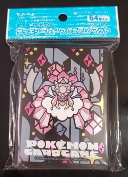 Pokemon TCG Mega Diancie Premium Mat Card Sleeves Pokemon Center Japan - Image 1