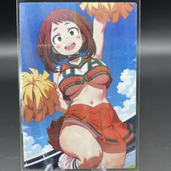 Ochaco Uraraka Anime Waifu Card Doujin ACG Goddess Holo - Image 1