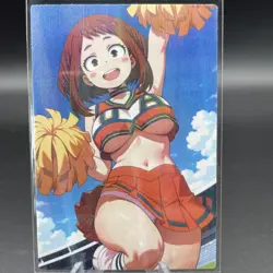 Ochaco Uraraka Anime Waifu Card Doujin ACG Goddess Holo - Image 2