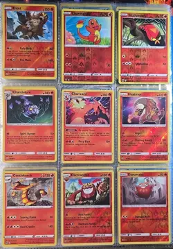 🔥Pokemon Trading Card Mixed Lot 207 cards Holos Reverse Holos Sleeved & Pages🔥 - Image 4