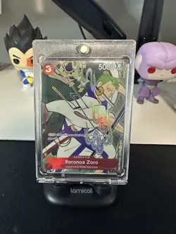 Roronoa Zoro OP01-025 English Version 1st Anniversary Set Promo One Piece Card - Image 1