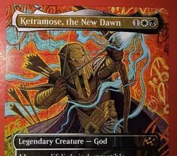 MTG, AETHERDRIFT: KETRAMOSE, THE NEW DAWN #350, BORDERLESS REGULAR, DFT MYTHIC - Image 2