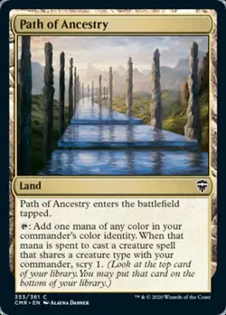 Path of Ancestry x4 4x Commander Legends NM MTG - Image 1