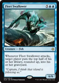 Mint/Near-Mint, English - 1 x MTG Fleet Swallower - Foil Ixalan - Image 1