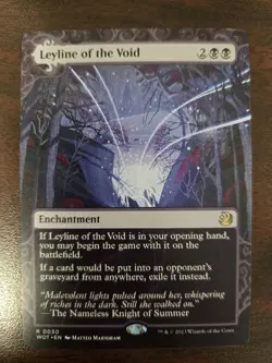 Leyline of the Void NM Wilds of Eldraine: Enchanting Tales MTG FREE SHIPPING - Image 1