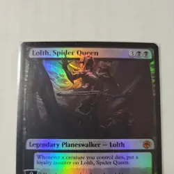 1 x Lolth, Spider Queen - Foil - Adventures in the Forgotten Realms - NM-Mint - - Image 2