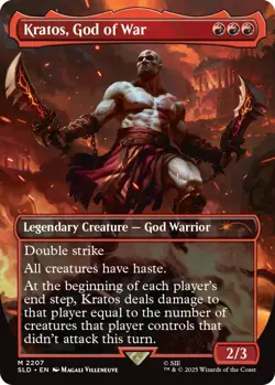 Secret Lair x God of War: Greek NON Foil MTG x Playstation PRESALE SEALED - Image 2