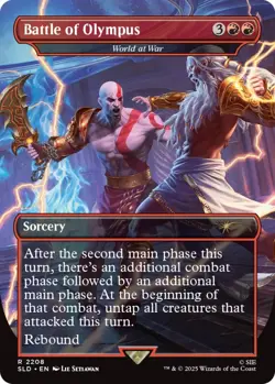 Secret Lair x God of War: Greek NON Foil MTG x Playstation PRESALE SEALED - Image 3