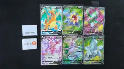 Pokemon Charizard V & Starmie V SR Set Lots 6 S.Chinese - Image 1
