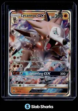 2016 POKEMON SM BLACK STAR PROMOS #SM14 LYCANROC - Image 1