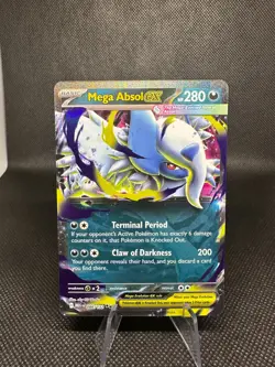 Mega Absol EX 086/132 Double Rare Mega Evolution Pokemon TCG - Image 1