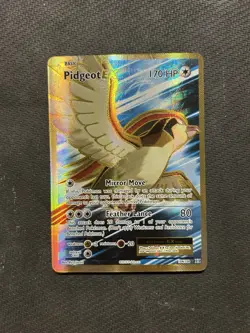 Pokemon TCG Pidgeot EX 104/108! NM Condition! Printing Error! See Description! - Image 1