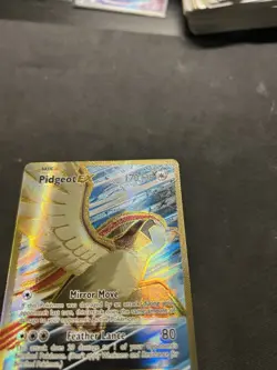 Pokemon TCG Pidgeot EX 104/108! NM Condition! Printing Error! See Description! - Image 3