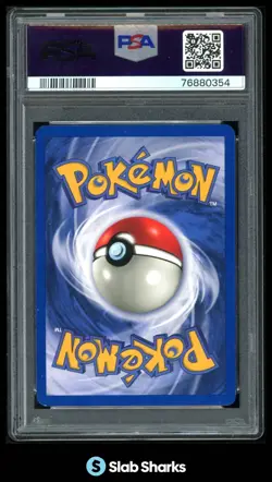 2000 POKEMON TEAM ROCKET #45/82 DARK VAPOREON PSA 8 - Image 2