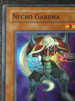 Yu-Gi-Oh! TCG Necro Gardna Tactical Evolution TAEV-EN012 1st Ed Super Rare LP - Image 2