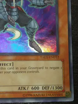Yu-Gi-Oh! TCG Necro Gardna Tactical Evolution TAEV-EN012 1st Ed Super Rare LP - Image 4