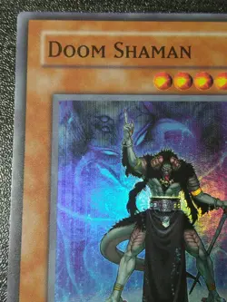 Yu-Gi-Oh! TCG Doom Shaman Tactical Evolution TAEV-EN025 1st Ed Super Rare NM - Image 2