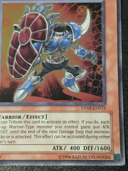 YUGIOH GAUNTLET WARRIOR DP09-EN013 ULTRA Unl. Near Mint - Image 4