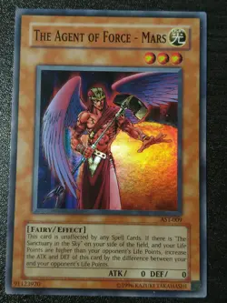 Yu-Gi-Oh! TCG The Agent of Force - Mars Ancient Sanctuary AST-009 Unlimited - Image 1