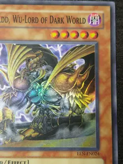 Yugioh! Goldd, Wu-Lord of Dark World - EEN-EN024 - Super Rare - Unl Ed NM - Image 3