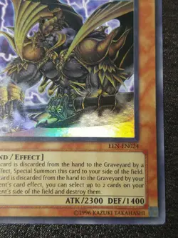 Yugioh! Goldd, Wu-Lord of Dark World - EEN-EN024 - Super Rare - Unl Ed NM - Image 4
