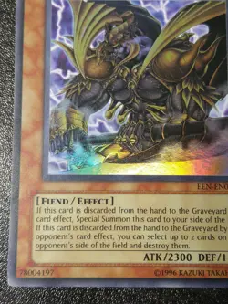 Yugioh! Goldd, Wu-Lord of Dark World - EEN-EN024 - Super Rare - Unl Ed NM - Image 5
