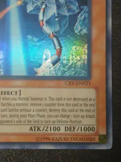 Yu-Gi-Oh! TCG B.E.S. Crystal Core Cybernetic Revolution CRV-EN021 1st Edition NM - Image 4