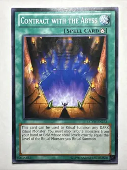 Contract With The Abyss - LP - LCYW-EN273 - Common - Unlimited - Yu-Gi-Oh! TCG - Image 1