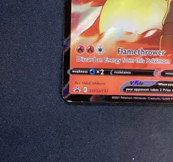 Pokemon: SWSH Sword & Shield Promo Cards Holofoil Lance's Charizard V MP - Image 2