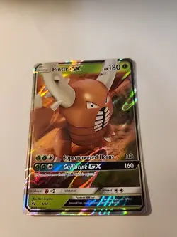 Pokemon TCG Pinsir GX Ultra Rare Card 6/68 SM Hidden Fates - Image 1
